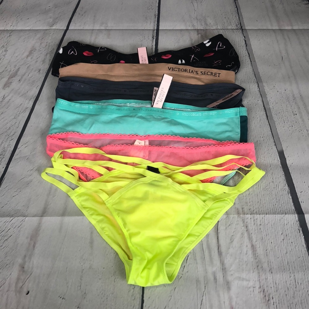 Victoria’s Secret Panties 6 Pair Lot Medium